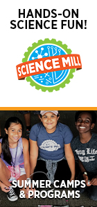 Click for website & more details on Science Mill Summer Camps. Science Mill