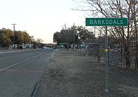 Barksdale Road Sign Barksdale Road Sign