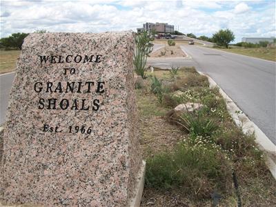 Welecome To Granite Shoals Welecome To Granite Shoals