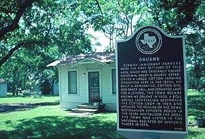 Gruene Historical Marker Gruene Historical Marker