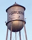Iconic Gruene Water Tower next to Dance Hall Iconic Gruene Water Tower