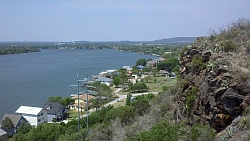 Scenic Overlook on RR-1431 - Lake LBJ Looking Northwest Scenic Overlook on RR-1431 - Lake LBJ Looking Northwest