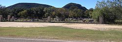 Vance Baptist Cemetery from Hwy 335. Click to enlarge Vance Baptist Cemetery from Hwy 335